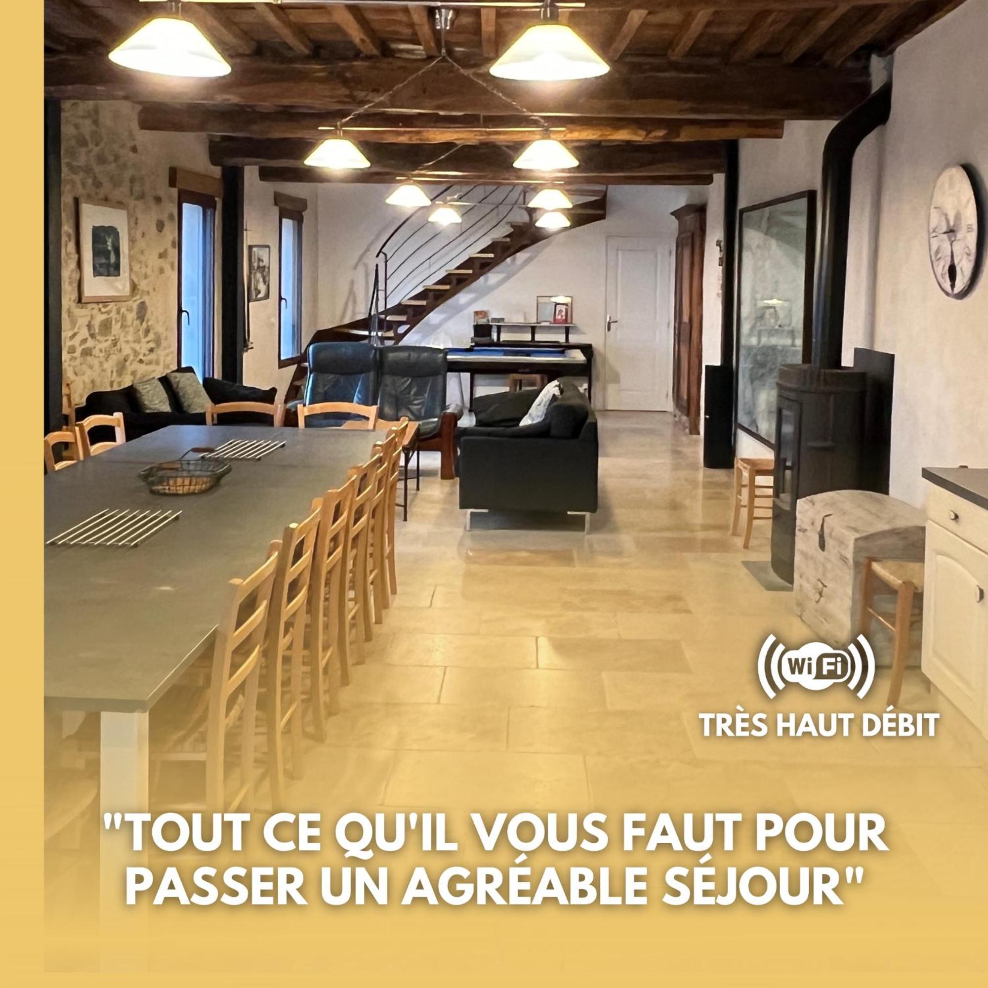 Grand Gite, Mas Favieres Notre-Dame-de-la-Rouviere Экстерьер фото